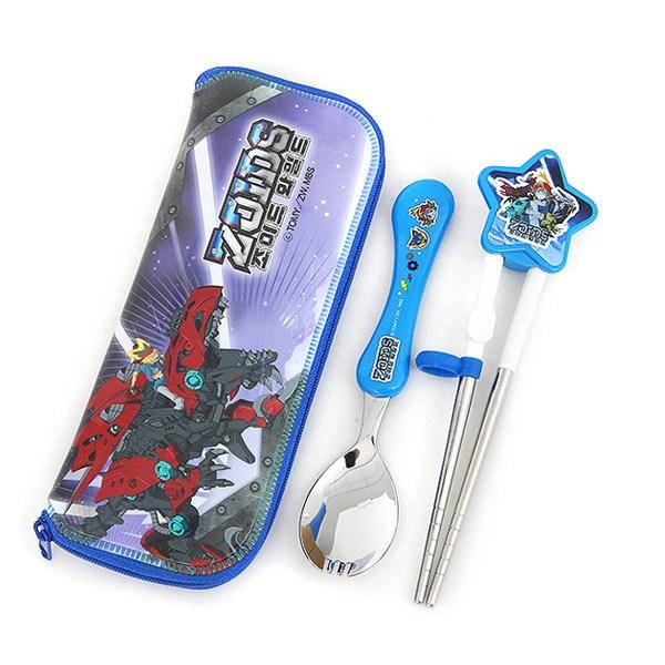 Zoid Wild Spoon + Case Set Multi PM065, culori mixte, 1 set, cutie + lingura + betisoare