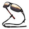Men And Women Outside Sports Sun Glasses UV400 Eyeglasses With Chain Cycling Climbing Skiing Fishing Vintage Sun Glasses