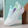 Chaussures de running pour femmes nouvelle collection printemps maille légère semelle souple pieds non fatigués chaussures de sport et de loisir noires