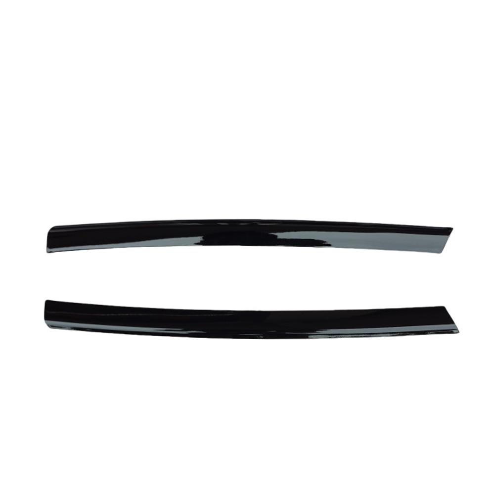 2Pcs Car Grille Decorative Up Grille Strips Car Stickers Auto Accessories for 7 7.5 Rline Logo Cover