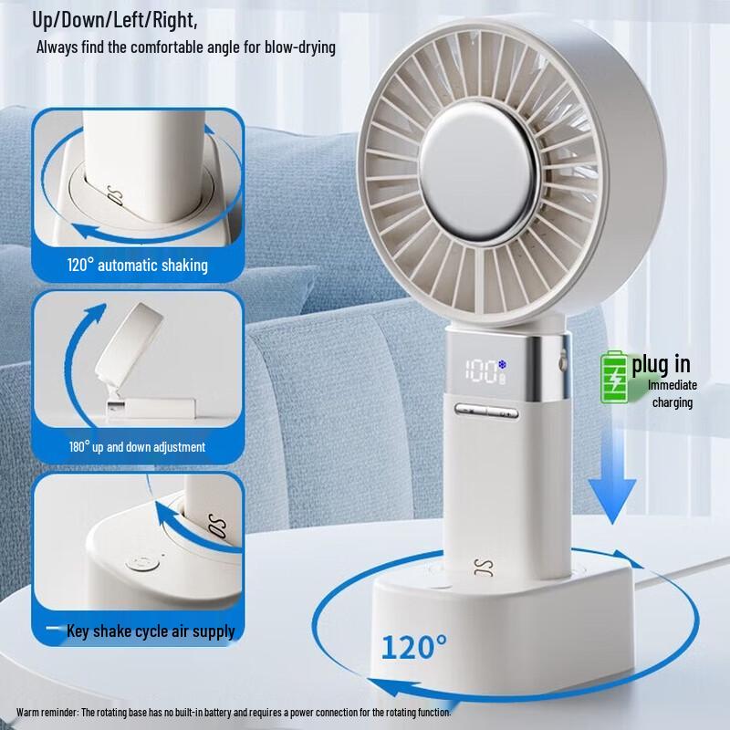 SOTHING Ice Z Plus Portable Folding Cooling Handheld Fan