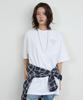 OIOI COLLECTION Vintage Small Logo Oversized T-Shirt [White]