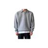 TAGDO Herren einfarbiges Oversize Sweatshirt (RF-OS-SHRT-2001-Grau-M)
