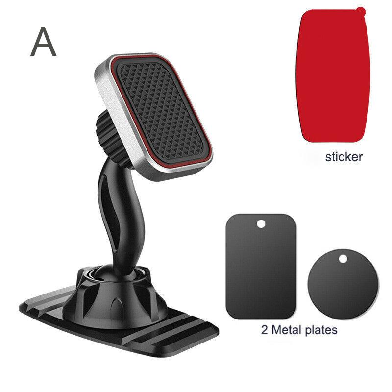 Universal 360° Magnetic Car Mount Cell Phone Holder Stand Dashboard For