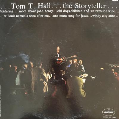 LP Record TOM T. HALL - Storyteller SR61368 MERCURY 1972 US Country/Folk Used