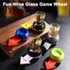 Drinking Game for Adults Penalty Spin Wheel Toy, Fun Pointer Rotating Holiday Bar, KTV, Family Night, Parties, Picnics, Camping,