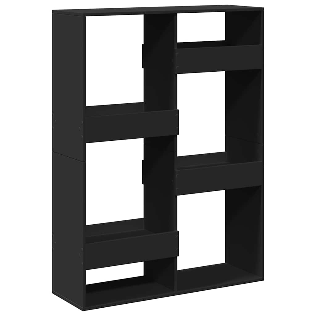 Bookshelf Black 100 X 33 X 135 Cm Particleboard