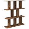 Wall Shelf Reclaimed Wood 80 X 20 X 96 Cm Engineered Wood