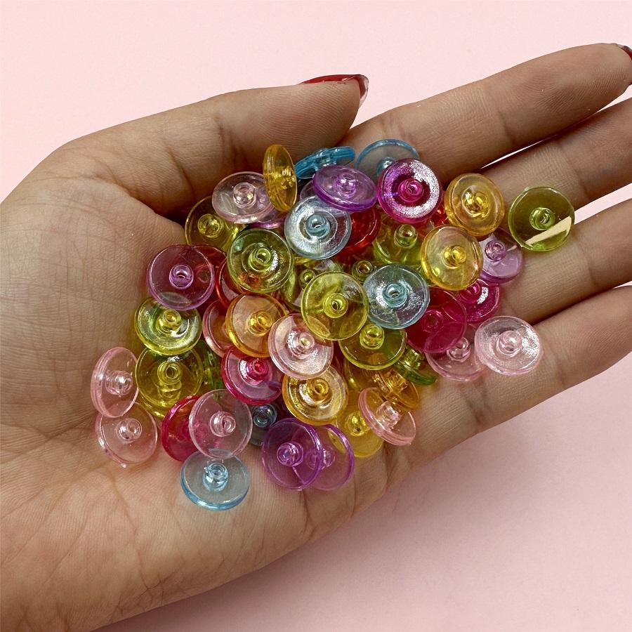 Accesorii pentru petreceri pentru acasă Distanțiere de culoare AB Fațetate în formă specială pentru fabricarea de bijuterii Mărgele DIY Lucrări de ac Mărgele de cristal Mărgele acrilice
