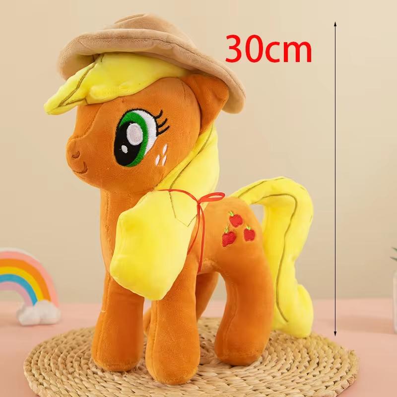 Jucărie de pluș Unicorn culcat Kawaii 30CM Umplută Moale Drăguță Cal Alb Roz Păpușă de Alinare Jucării pentru Copii Fete Cadou de Ziua de Naștere Nouă