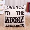 Creative Life Letter Hug Pillowcase Home Decoration Car Sofa Cushion Set Outdoor Products