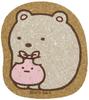 Nagano Factory Sumikkogurashi Vyřezávaná podložka (Lední medvěd) SG350SK Béžová 7,7 cm