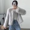 Short Fur Coat Autumn and Winter New Slim Fit Haining Whole Leather Imitation Fox Fur Coat for Women