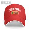 Unisex Sandwich SRI LANKA Flag And Font Baseball Cap Men Women Hip Hop Caps Snapback Golf Hat Fishing