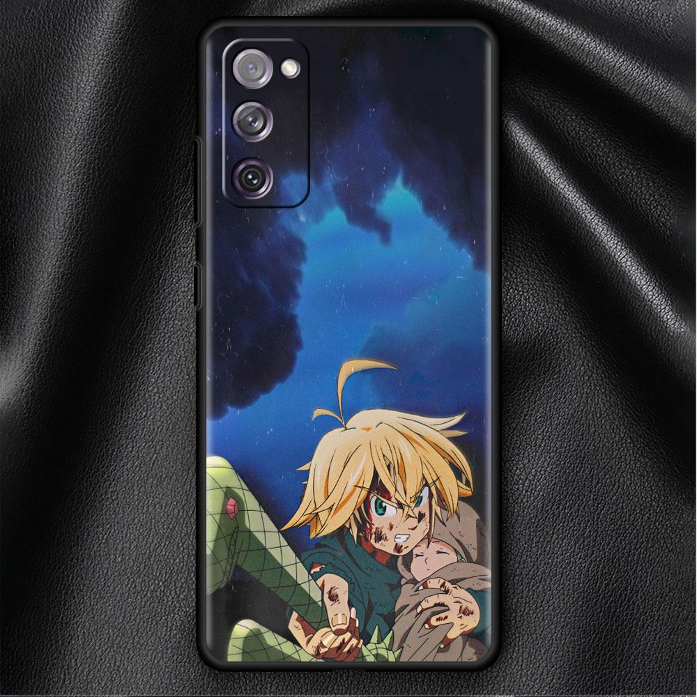 Coque pare-chocs en Silicone pour Samsung Galaxy S22 Ultra, S21 FE, S20 Plus, S10 Lite, S10e, S9, S8, S7, Funda, les sept péchés capitaux