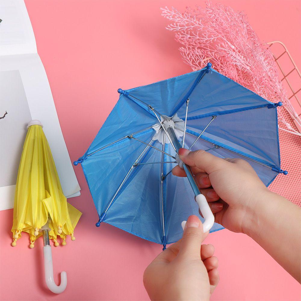 1 Pcs New Mini Doll Umbrella Toy Rain Umbrella Dolls Accessories Birthday Gift For Kid Children Doll Embellishment Ornament