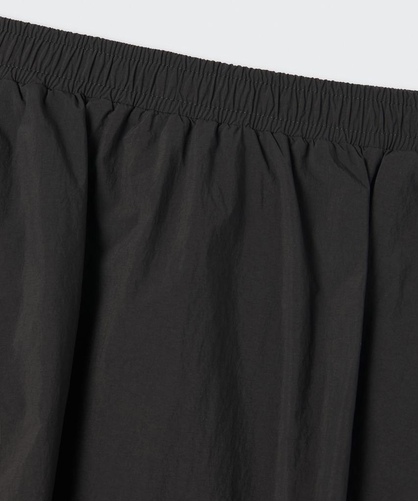 Musinsa Standard Woman Women'S Balloon Banding Long Skirt [Gunmetal]