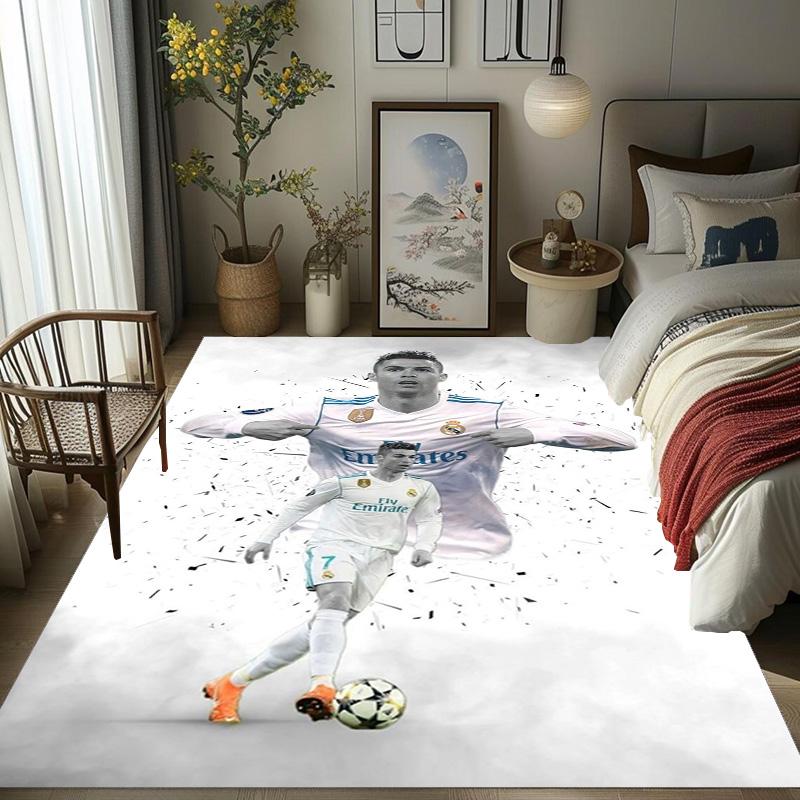 Cristiano Ronaldo: Football Legend carpet floor mats printing Fashion Doormat Protective pad