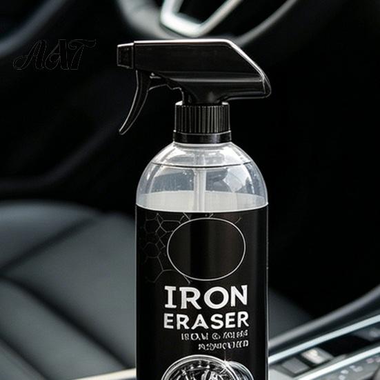 Iron Eraser Rust Spray Remover for Car Wheels, Fast Acting And Paint Brake Dust Cleaner, Metal Fallout Auto Hardware Removal Solution Cars