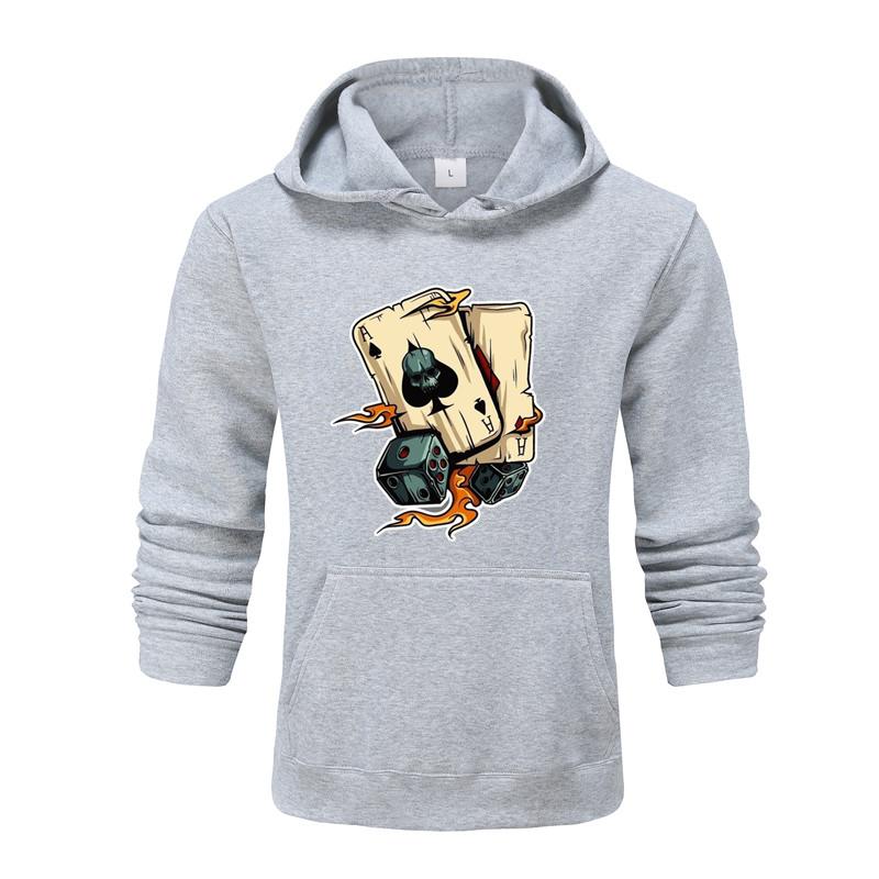 Autumn and Winter New Personalized Printed Clothing Men and Women Hoodie Lovers Pullover Jogging Sports Hoodie
