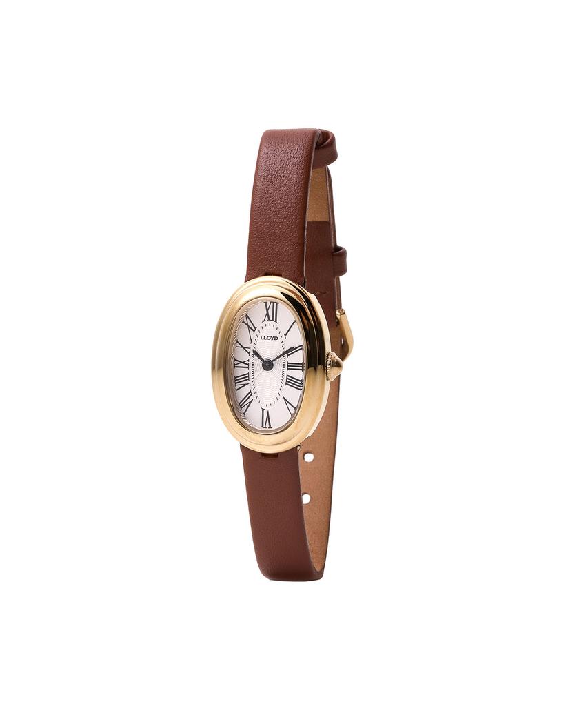 Loideu Awesome Oval Women'S Leather Watch Ll2G25802X