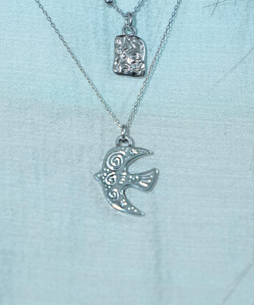Boho Libertude Lumi Bird Necklace
