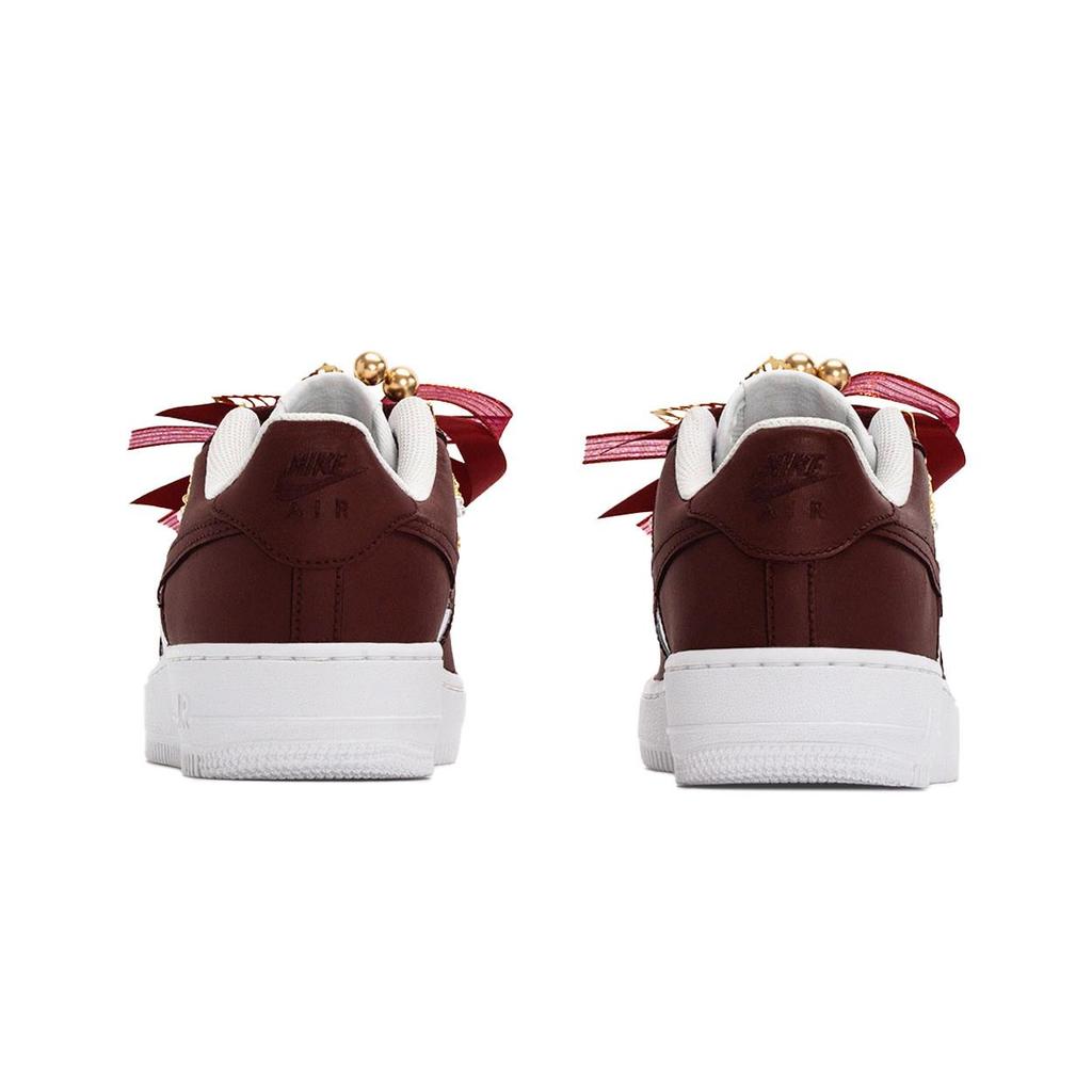 Nike Air Force 1 Auspicious Dragon And Phoenix, Wedding Shoes, Box Cushioning Abrasion Resistant DH2920-111(TeamA-S-BOX)