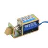 DC 12V/DC24V  1A 10mm Slaglängd 15N Hållkraft Öppen Ram Trycktyp Solenoid Elektromagnet JF-S0837DL