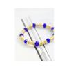 Women's Crystal Bead Surgical Blue Bracelet