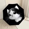 Adorable Kitten Print Umbrella   Automatic Opening & Closing, Outdoor Protection, Lightweight and Durable Travel Accessory 127