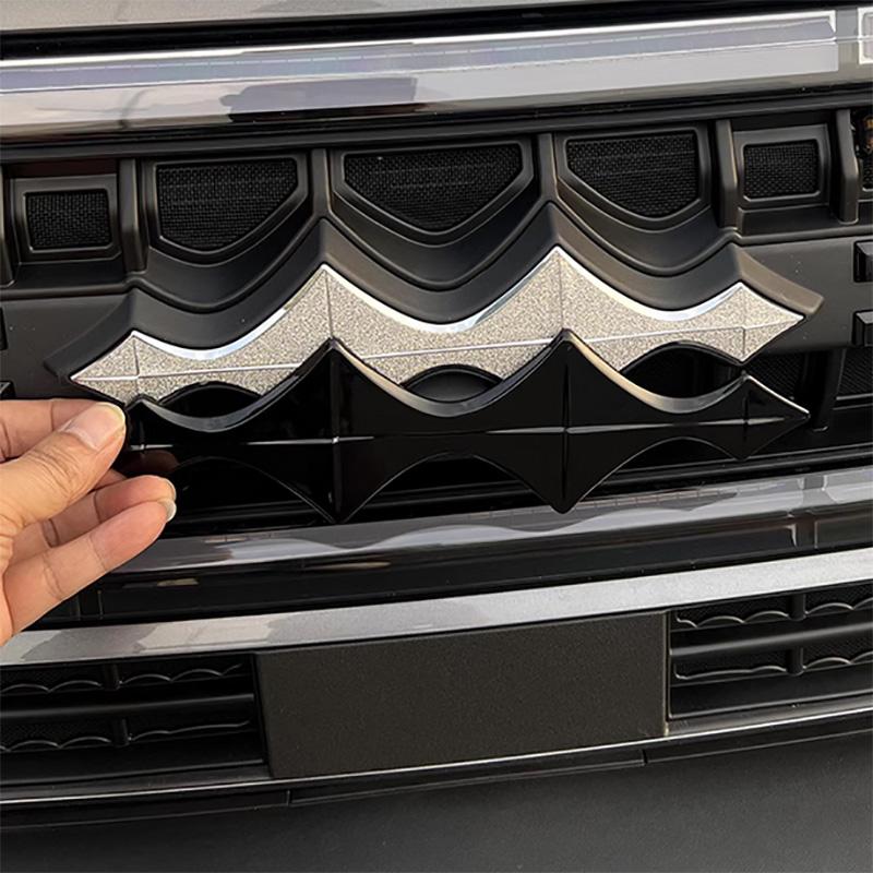 For Equation Leopard 5/8 2024 2025 Car Black Badge Car Logo Front and Rear External Accessories