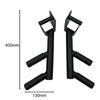 2Pcs Fitness Dips Bars Attachments Grips Handles for Squat Rack Pull Up 18mm