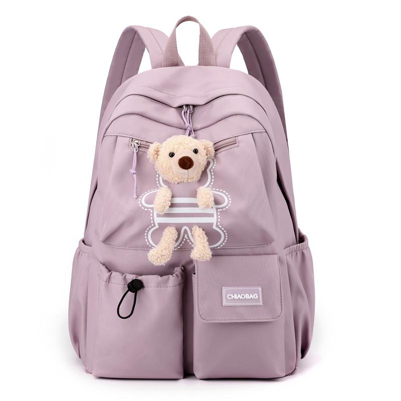 Schultasche Weiblich Grundschüler Leichter Rucksack Niedlicher Bärenrucksack AVE