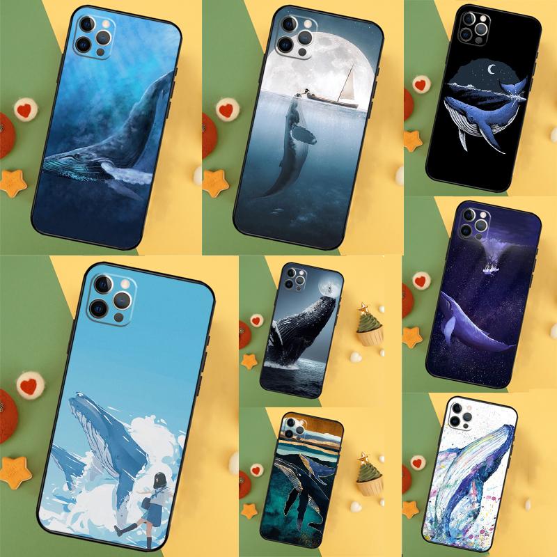 Whale Fish Wave Sea Case For Honor Magic 8 6 7 Lite Honor 400 200 Pro 50 70 90 X8c X8b X9a X9c X9b X9d Win Cover