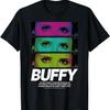 Buffy The Vampire Slayer Iconic Buffy Stare Big Chest Panels T-Shirt