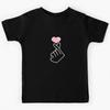 Kpop Korean Finger Heart design Kids T-Shirt