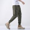 Pantalones de peto para hombre Pantalones deportivos Leggings de color sólido Pantalones casuales Pantalones harén Petos