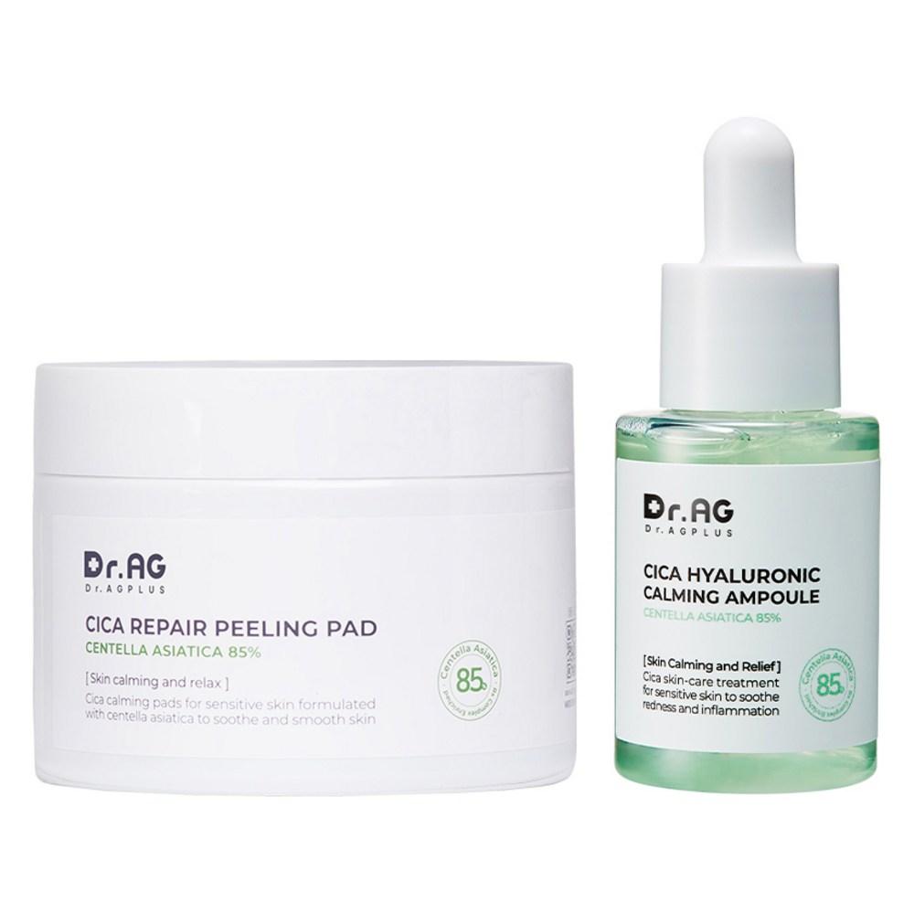 Dr.AG Cica Repair Peeling Pad 40p + Cica Ampoule 25ml, 1 set