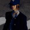 TRAFFIC HARMONY DEEP SHAPE APPLIQUE LOGO BALLcap_NAVY