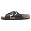 Siena Cross Strap Single Buckle Fashion Sandals Women Sandals Black 1020156