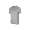 Camisetas para Hombre Gris Cuello Redondo Ajuste Recto Moderado BV4693-077