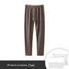 Ultra-Zachte & Warme Heren Zijde Wol Velours Naadloze Leggings voor Herfst & Winter