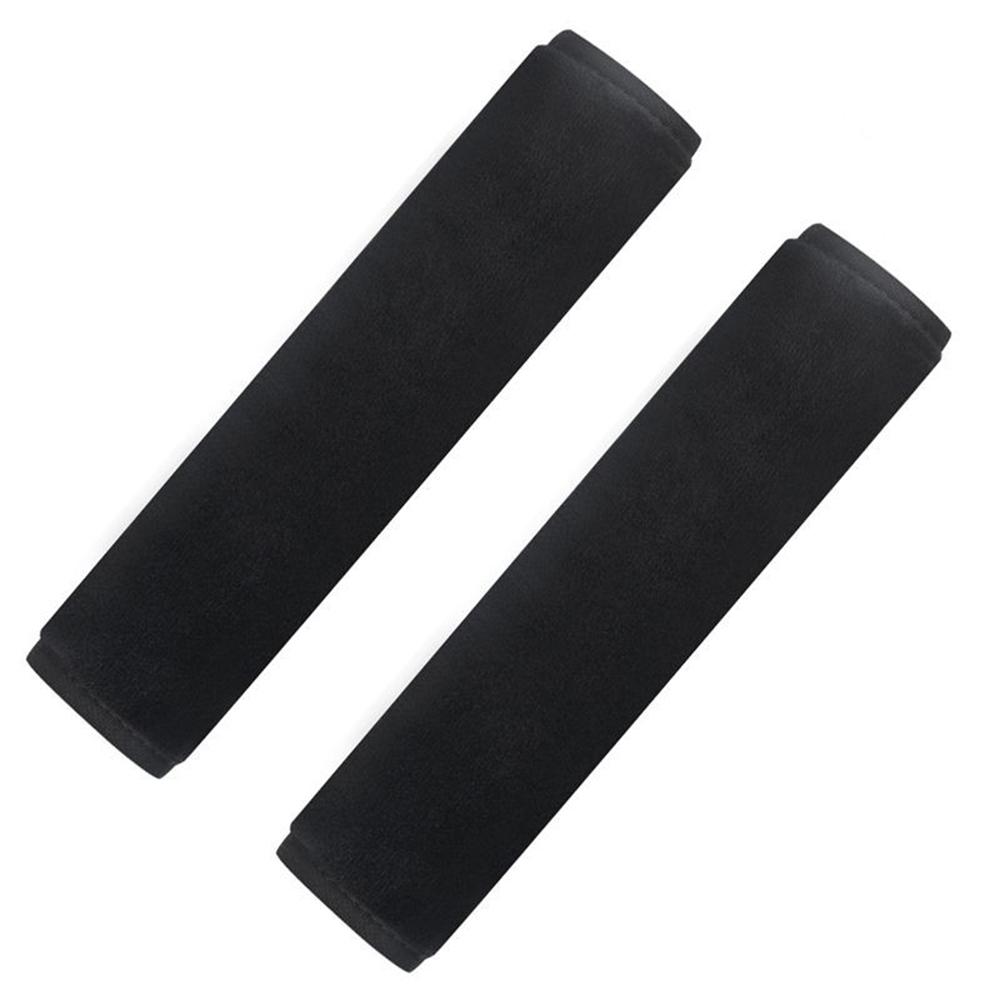 1/2Pcs Plush Car Seat Belt Protective Cover - Soft Shoulder Pad for Adults & Kids, Vehicle Safety Belt Accessory