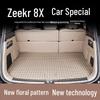 Zeekr 8X Leather Trunk Mat - Full Coverage Car Interior Accessory
