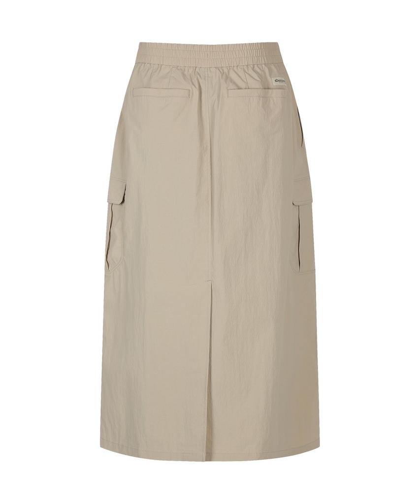 DISCOVERY EXPEDITION Freshvent Women'S Cargo Skirt (Beige2)