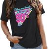 BINTEHGS 90s Outfit for Women Vintage Graphic Tees 90'S Outfits Shirts Woman Crew Neck Casual 90s Birthday Party Gift Clothes