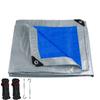Waterproof Tarpaulin Heavy Duty Tarp Large Ground Camping Sheet with Aluminum Eyelets for Outdoor Furniture Caravan Car Cover