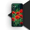 Casing for Motorola Moto G55 G45 G75 G85 G35 Edge 50 30 Fusion 40 NEO Ultra Pro Phone Cover Protective Case Poppy Flower Bloom