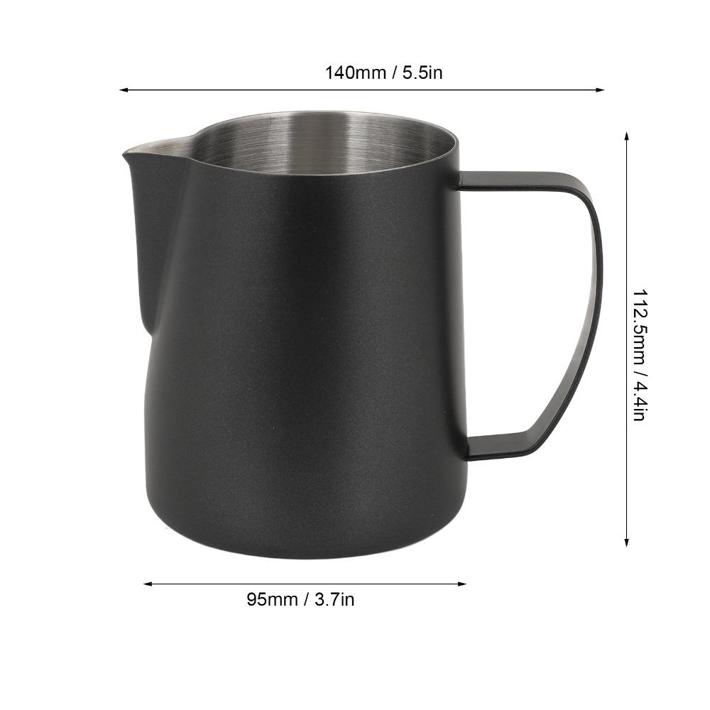 Stainless Steel Steaming Pitcher 24oz Coffee Latte Art Milk Frothing Cup Milk Frother Maker