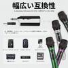 TALOMEN Wireless Microphone System with 4 Handheld Karaoke Fixed Frequency Moving Coil for Microphones, 160Ft, Microphones, 6.35mm Receiver,